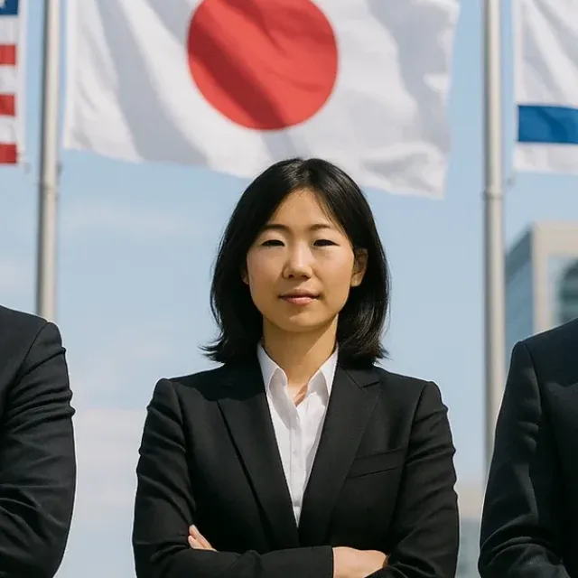 Internationale Geschäftsführer in USA, Japan und Israel